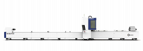 Трубный лазерный станок с тремя патронами и горизонтальной установкой MK-T3W в Белгороде
