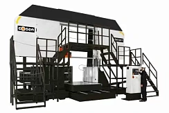 Высокопроизводительная полуавтоматическая двухколонная ленточная пила в Белгороде