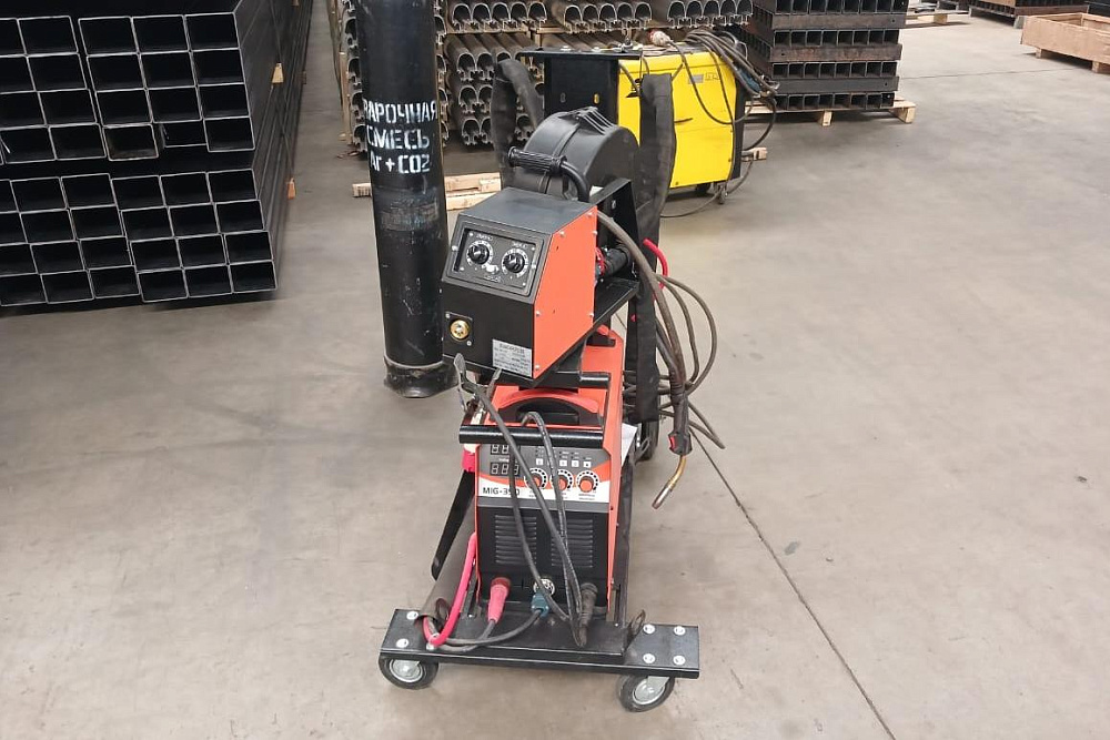 Испытание MIG-350 в Липецке