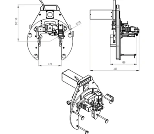 Открытая головка для орбитальной сварки MWG-325 в Белгороде