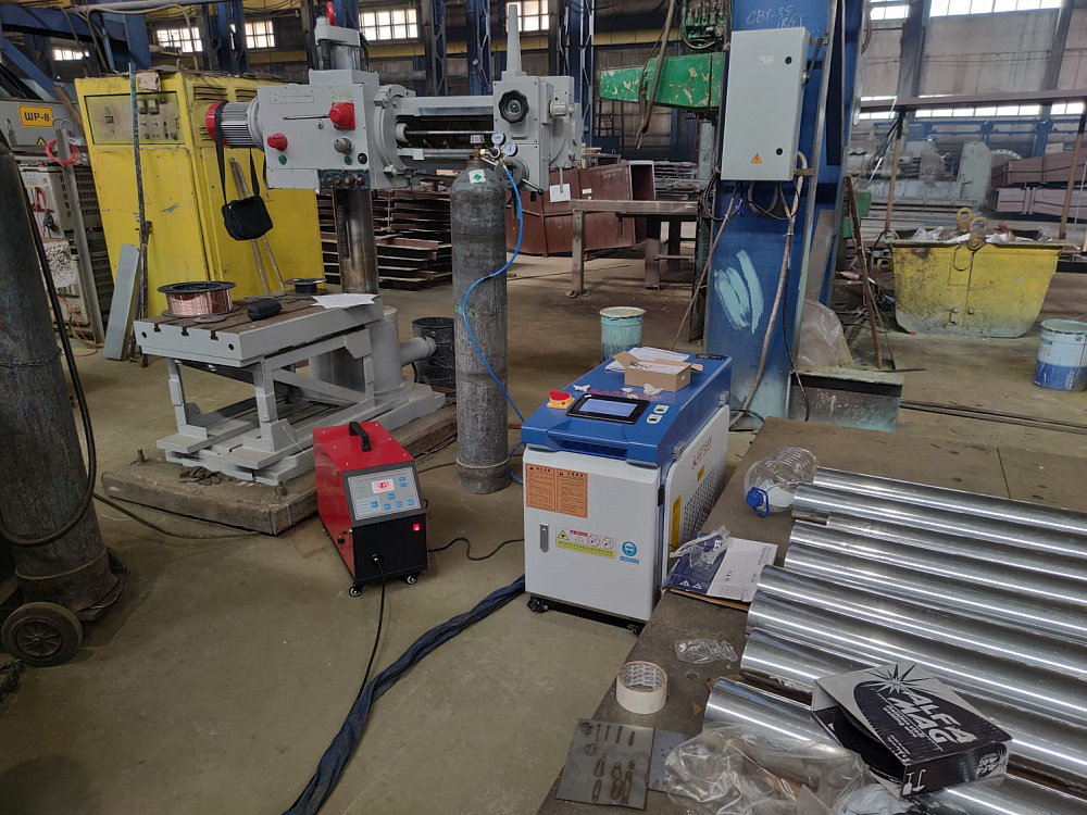 Ввод в эксплуатацию аппарата для лазерной сварки Artisan HR 2000