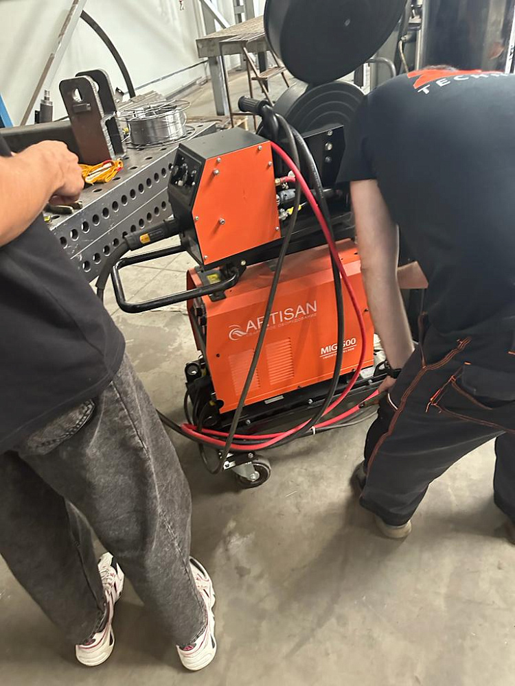 Тест аппарата MIG 500B