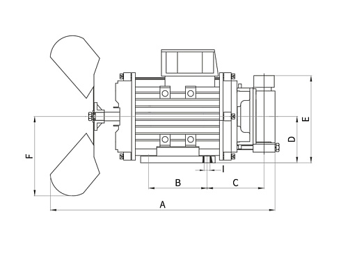 Маленький медный водяной масляный вихревой насос WD-021W в Белгороде