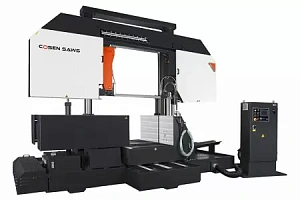 Большая портальная полуавтоматическая гидравлическая мощная двухколонная ленточнопильная машина в Белгороде